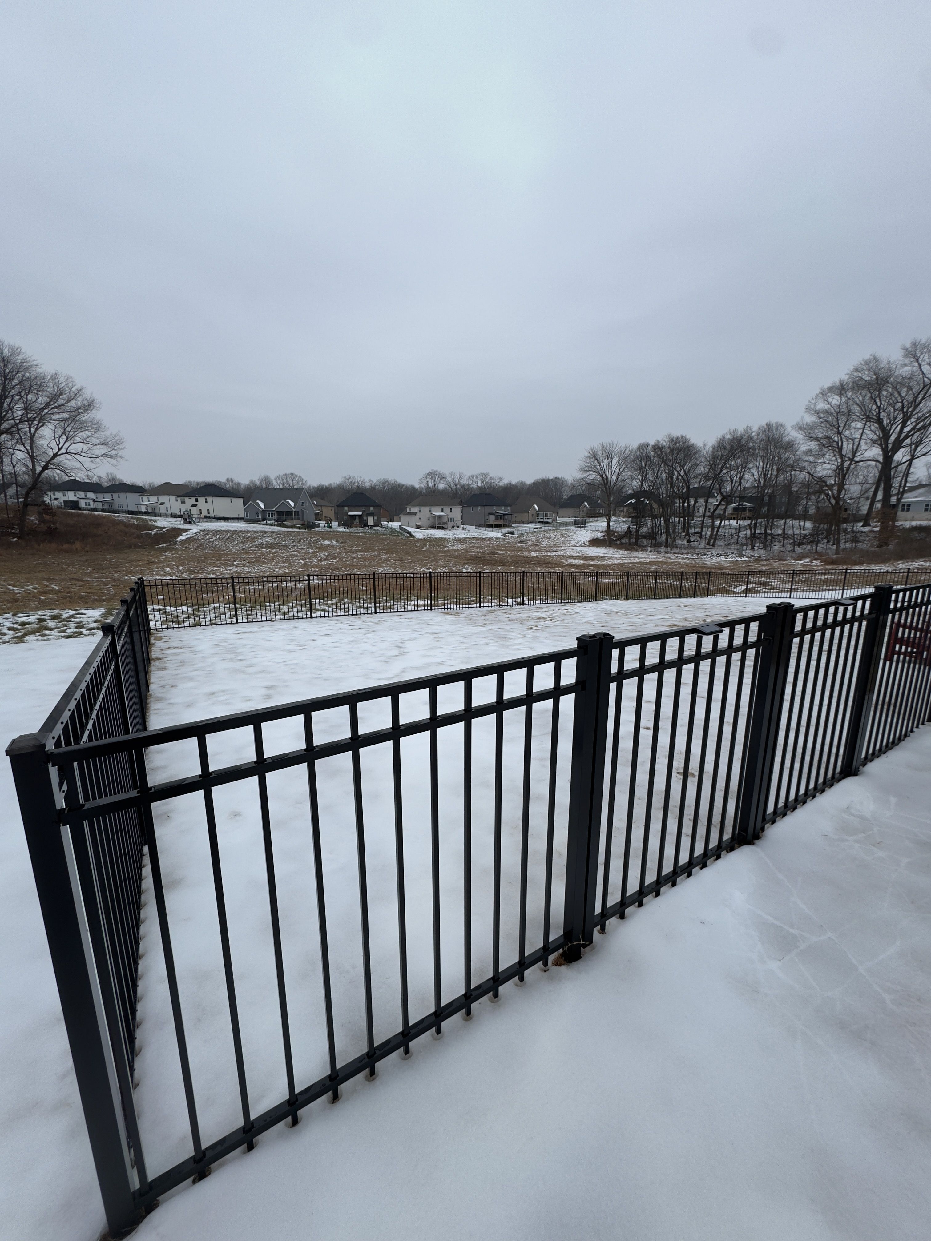 Aluminum Fencing Project in Clarksville, TN