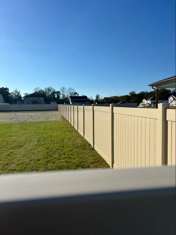 Vinyl Fencing Project in Clarksville, TN