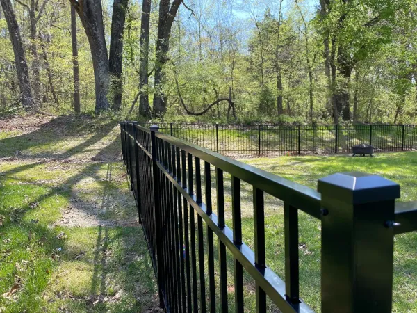 Aluminum Fencing Project in Clarksville, TN