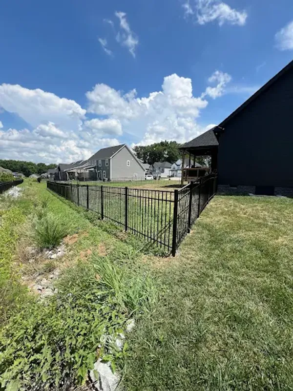 Aluminum Fencing Project in Clarksville, TN