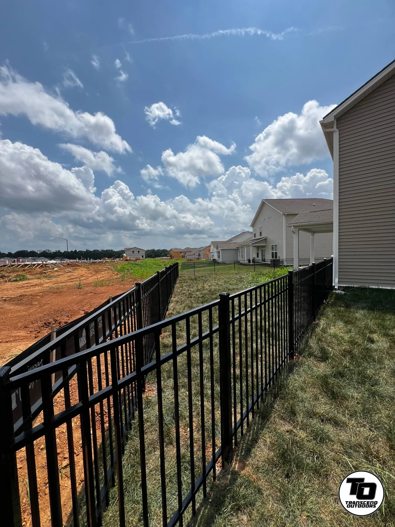 Aluminum Fencing Project in Clarksville, TN