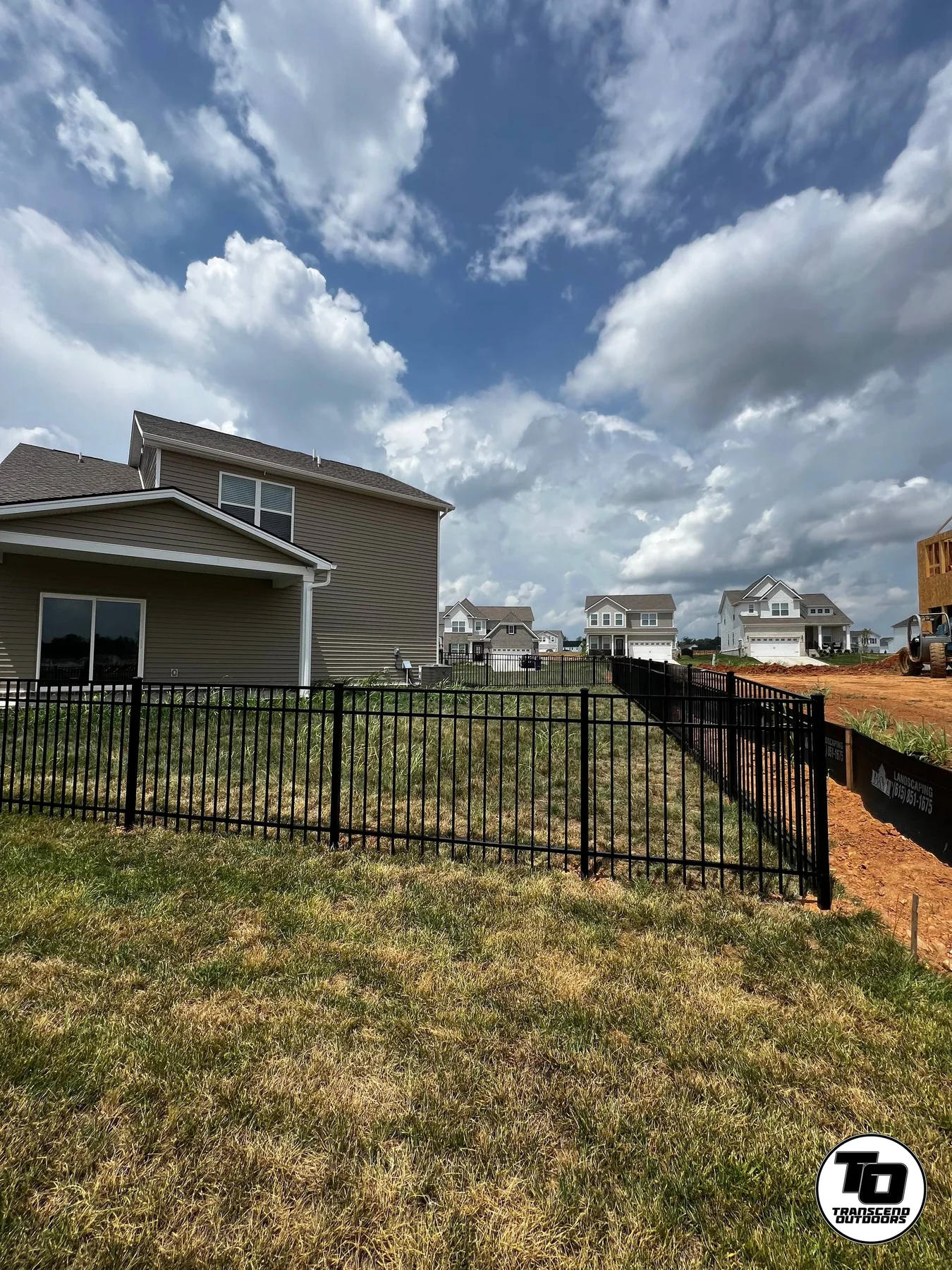 Aluminum Fencing Project in Clarksville, TN