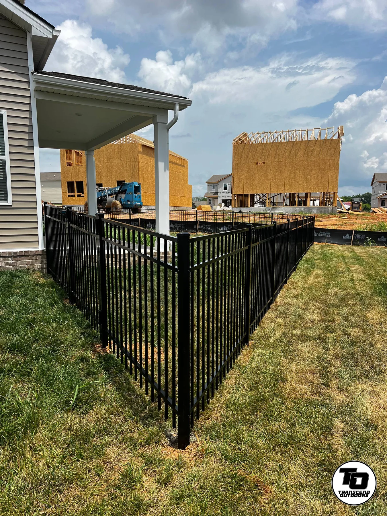 Aluminum Fencing Project in Clarksville, TN