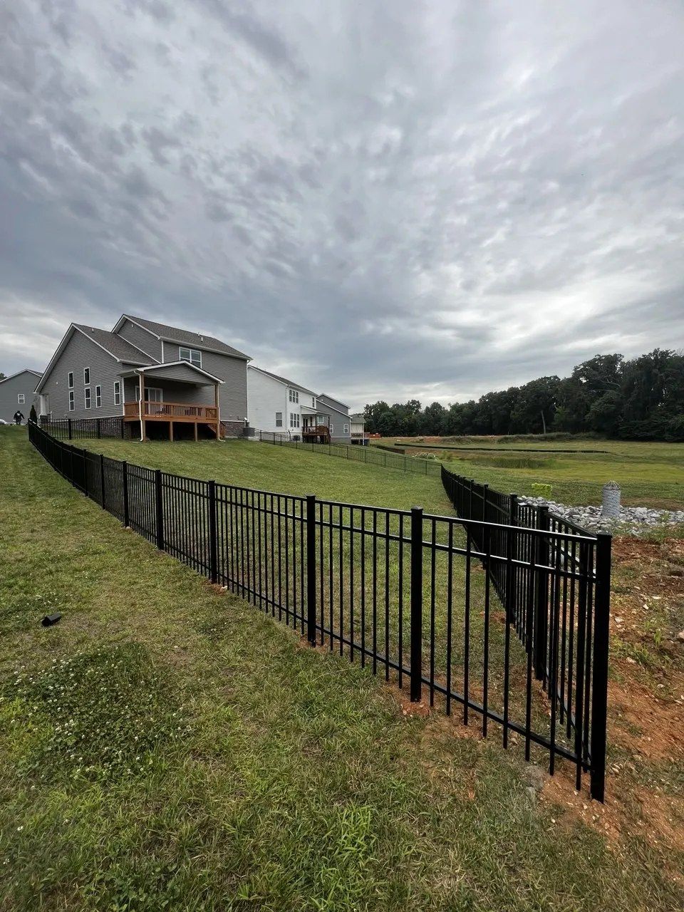 Aluminum Fencing Project in Clarksville, TN