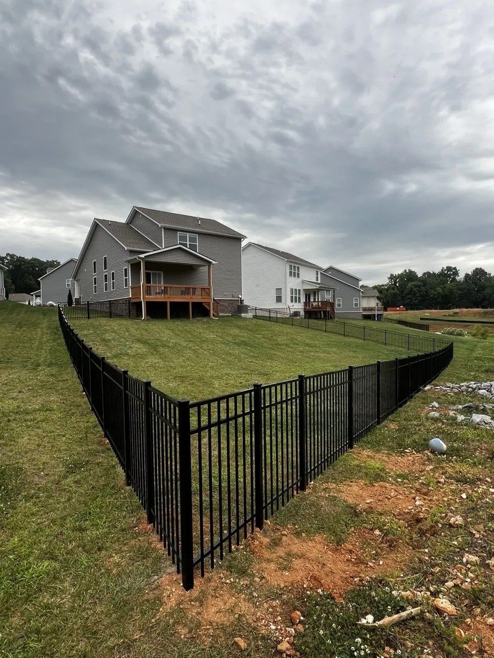 Aluminum Fencing Project in Clarksville, TN