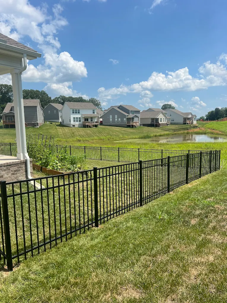 Aluminum Fencing Project in Clarksville, TN