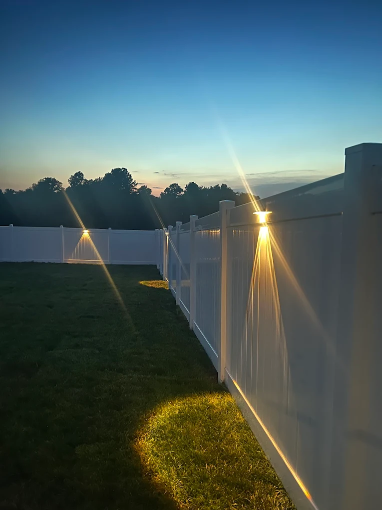 Vinyl Fencing Project in Clarksville, TN