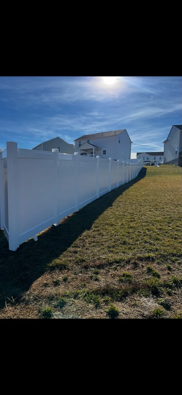 Vinyl Fencing Project in Clarksville, TN