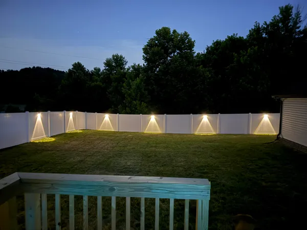 Vinyl Fencing Project in Clarksville, TN